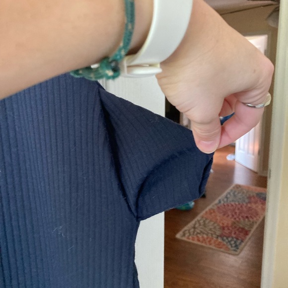 Navy Blue Socialite Dress- Size Large - Picture 4 of 5